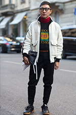男装周的街拍原来比四大还精彩！ 